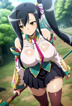 [ensky/sakkii] 【Request】anime_koihime musou_kan'u(124pic) [AI Generated]