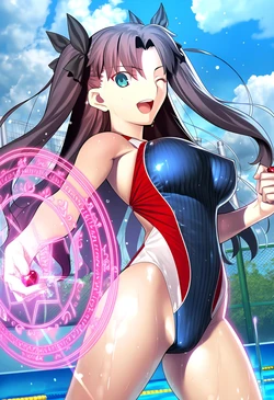 [ensky/sakkii] comic_fate stay night_tohsaka rin(80pic) [AI Generated]