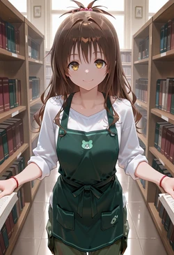 [マイネームルナ] Pregnant Belly Library Series Yuuki Mikan [Sample] [AI Generated]