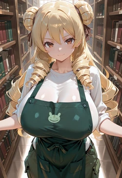 [マイネームルナ] Pregnant Belly Library Series Tenjouin Saki [Sample] [AI Generated]