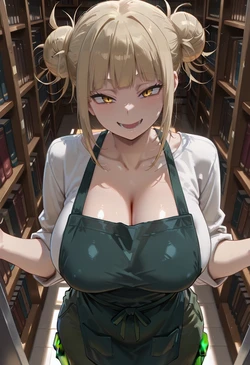 [マイネームルナ] Pregnant Belly Library Series Toga Himiko [Sample] [AI Generated]