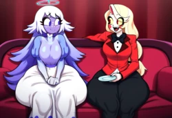 [Doranne] Charlie x futa Emily (blackwhiplash ai) (Hazbin Hotel) [AI Generated]