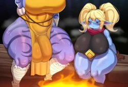 [Doranne] Poppy x futa Soraka (blackwhiplash ai) (LOL) (AI GENERATED)