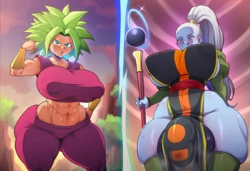 [Doranne] Kefla x futa Vados (Dragon Ball Super) (AI Generated) (blackwhiplash ai)
