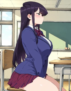 [Haniodon] ~ 硝子 / shouko ~ (Komi Can't Communicate) (Patreon) [AI Generated]