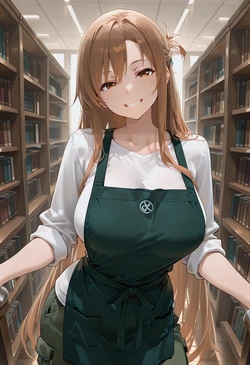 [マイネームルナ] Pregnant Belly Voyeur Series Yuuki Asuna [Sample] [AI Generated]