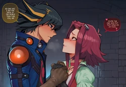 My Dream Rose Aki & Yusei  Hoorpy [AI generated]