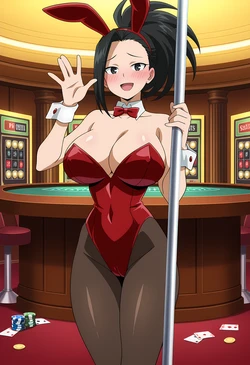 [Aindroidparanoid] Momo Yaoyorozu - Boku No Hero Academia [AI Generated]