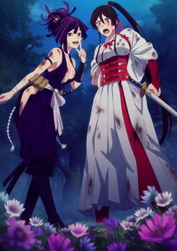 [Pixiv] FictionalWRLD (78265786) - Senta x Sagiri x Yuzuriha -Bliss [AI Generated]