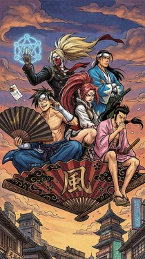 Fighting Games Characters Crossovers [AI GENERATED]