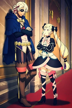[Pixiv] FictionalWRLD (78265786) - Niles x Elise -Childish Princess [AI Generated]