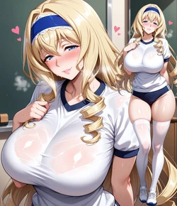 [spe-than] Cecilia Gym Clothes (Patreon) [AI Generated]