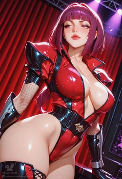 [NaughtyPuff] 🎭 Oboro Koukawa - Center Stage Temptation [AI Generated]