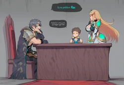 The Secret Adventures of Pyra and Mythra [NTR]  Hoorpy [AI generated]