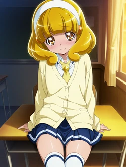 [goldnotakashi] Kanojo no Kise Yayoi to Houkago ni (Smile Precure!) [AI Generated]