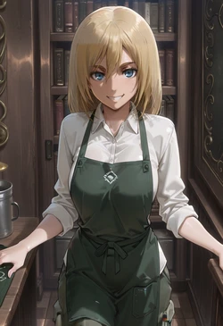 [マイネームルナ] Pregnant Belly Voyeur Series Historia Reiss [Sample] [AI Generated]