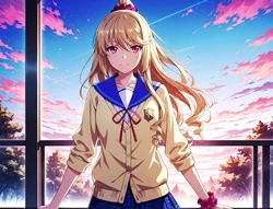 [Metro] Asagi Aiba 藍羽浅葱 - Strike the blood ストライク・ザ・ブラッド (87 Pic) [AI Generated]