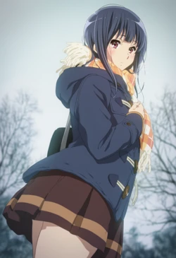 [Ferrappuccino-FPart] (mizore) It's cold, so I'm getting warmed up. [AI Generated]