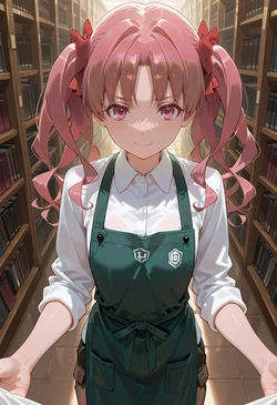 [マイネームルナ] Pregnant Belly Library Series Shirai Kuroko [Sample] [AI Generated]