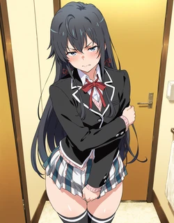 [Haniodon] ~ 雪乃 / yukino ~ (Yahari Ore no Seishun Love Come wa Machigatteiru) (Patreon) [AI Generated]