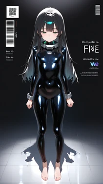 [なのらぶ] Experiment 012 Rubber [AI Generated]