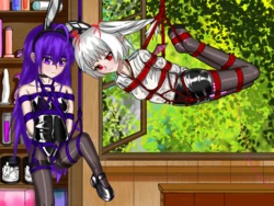 [画龙小末的施雨] 发现同学xp后被囚禁，还被换上兔女郎的龙小末