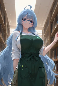 [マイネームルナ] Pregnant Belly Library Series Shiunji Seiha [Sample] [AI Generated]