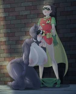 [Karuro-Kun] Catwoman X Robin (Batman)