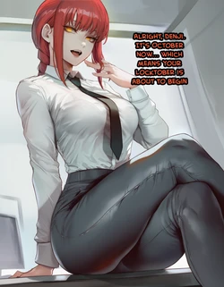 AIbby - Start Your Locktober with Makima - [Ai-Generated]