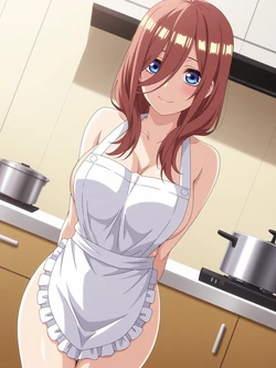 ANIPAI - Miku Nakano (Apron) - Quintessential Quintuplets [Full Set + Extras] [AI Generated]
