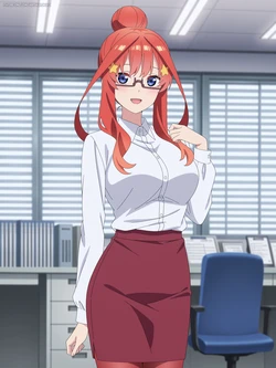 Itsuki Nakano - The Quintessential Quintuplets (Set 08) - artkoikoi [AI Generated]