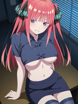Nino Nakano - The Quintessential Quintuplets (Set 06) - artkoikoi [AI Generated]