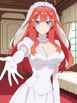 Itsuki Nakano - The Quintessential Quintuplets (Set 07) - artkoikoi [AI Generated]