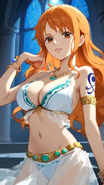 [Patreon][Azzerstudios] Nami Harem Dancer[2024-08-05][AI Generated]