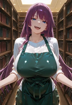 [マイネームルナ] Pregnant Belly Library Series Senjougahara Hitagi [Sample] [AI Generated]