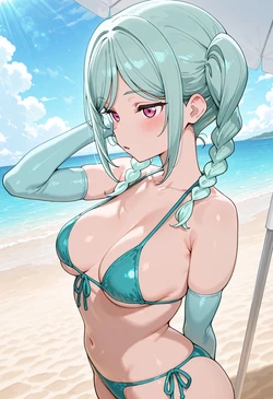 [Nankoai] Tomari Onitsuka -鬼塚冬毬-req-beach-bbc- (Patreon) [AI Generated]