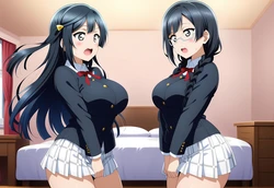 【R-18】+setsuna+x+Nana (Sen-hwa) [Ai generated]