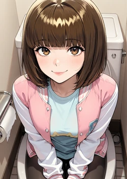 [Undresser] Da-Yeon Yu [Toilet] - Teenage Mercenary [AI Generated]