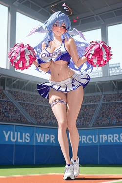 [DreamLine] My girlfriend is a cheerleader (Patreon) [AI Generated]