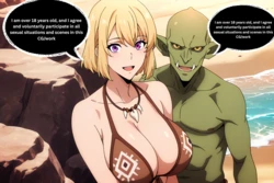 [AmeOhime] ゴブリンの女王 2❦ THE GOBLIN QUEEN 2 [AI Generated]