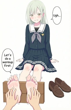 [jason311] Mutsumi's Unique Foot-Tickling Experience (AI Generated)