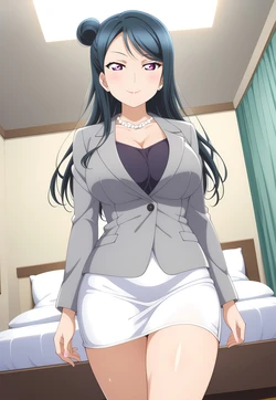 【R-18】Mrs.+Tsushima+&+Sakurauchi+Riko+-+Love+Live!+Sunshine!! (Sen-hwa) [Ai generated]