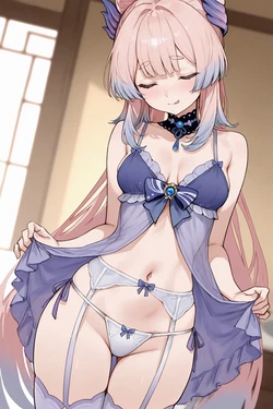 [Noriko のり子] Sangonomiya Kokomi [AI Generated]