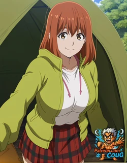 Shizuku Kusano hentai | Solo Camping for Two NSFW parody [AI Generated]