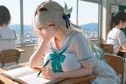 [DreamLine] Play a prank on a female student (Patreon) [AI Generated]