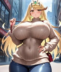 Akuma AI Pyra and Mythra (Xenoblade) [AI Generated]