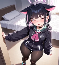 Akuma AI [Request] Kazusa (Blue Archive) [AI Generated]