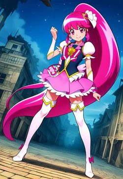 [goldnotakashi] Haiboku shita Cure Lovely ga... (HappinessCharge Precure!) [AI Generated]