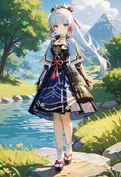 [kawaisounanodesu] ayaka kamisato [AI Generated]