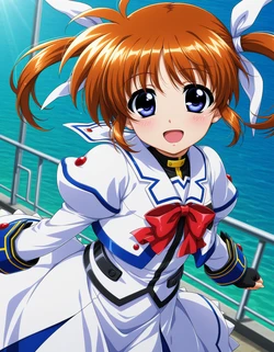 [Azusa] Nanoha Takamachi (Mahou Shoujo Lyrical Nanoha) [AI generated]